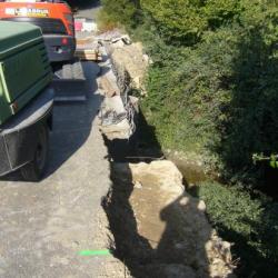 Rénovation du pont du Louts