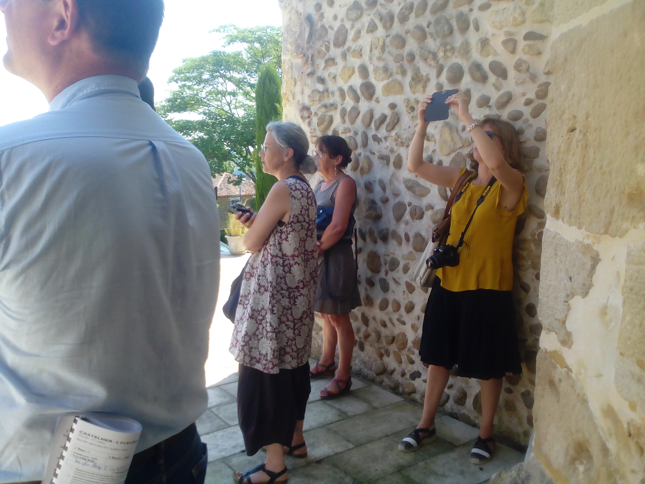 Passage du jury fleurissement juillet 2019